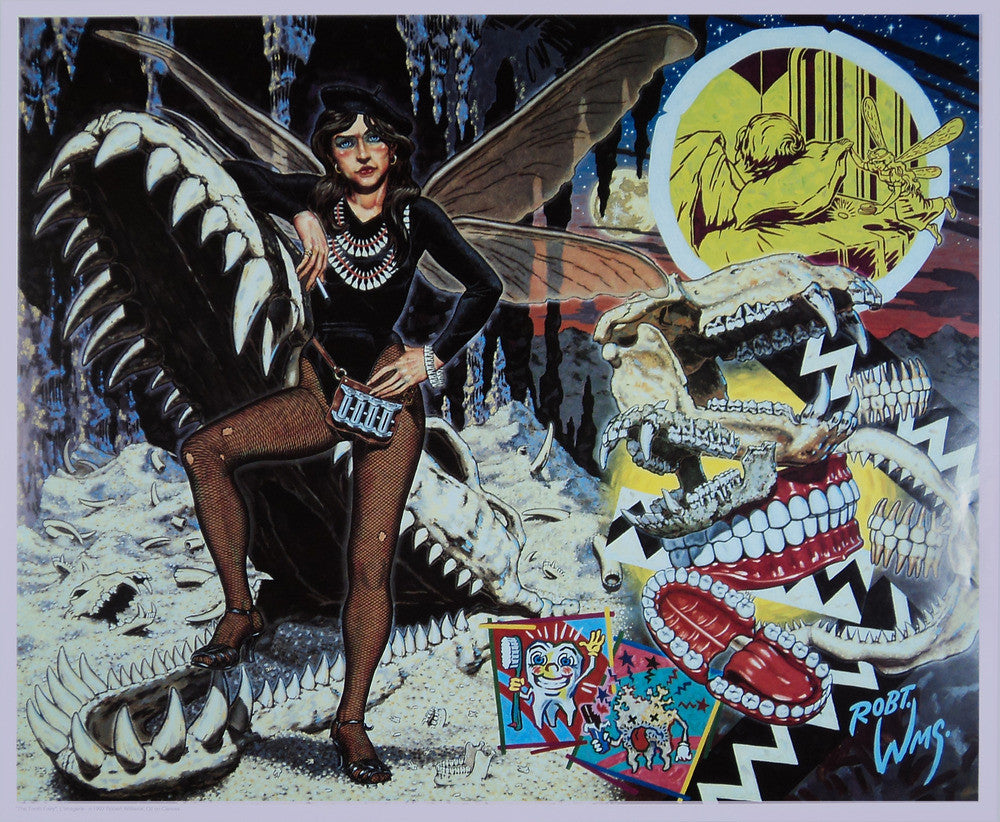 Robert Williams - 1992 - The Tooth Fairy Print (Signed/Numbered)