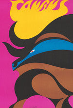 Simboli - 1969 - Taurus Vintage Zodiac Poster