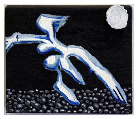 Ken Farkash - 2011 - Woman Fleeing In The Night
